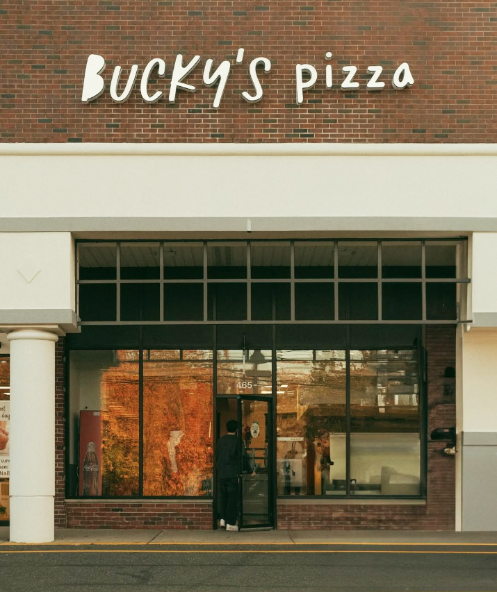 exterior shot of Buckys